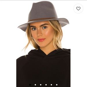 Brixton Westley Fedora Olive/Heather Sz M